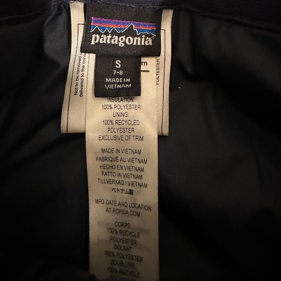Patagonia Snow Pants Children’s Black - Size Small - Picture 3 of 3